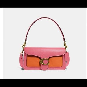 Coach Tabby leather shoulder bag. Color Taffy.